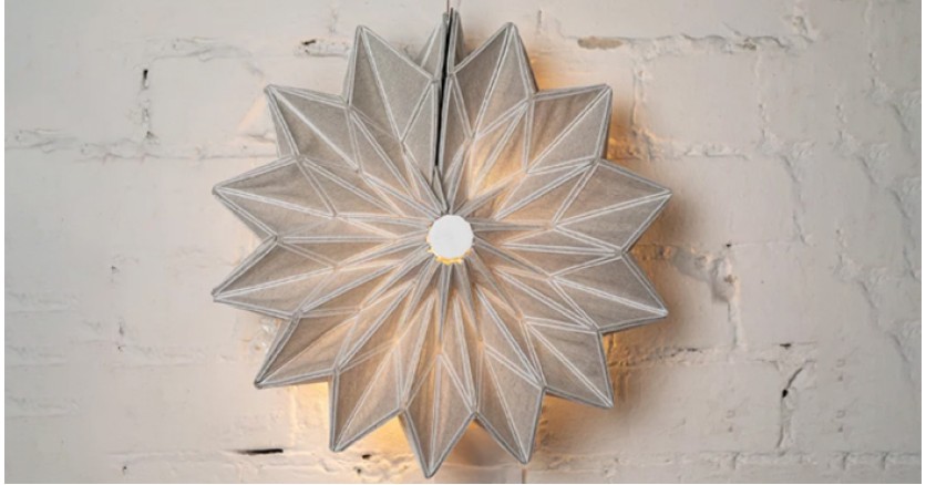 Conductive origami: светильники-гармошки Conductive origami: светильники-гармошки