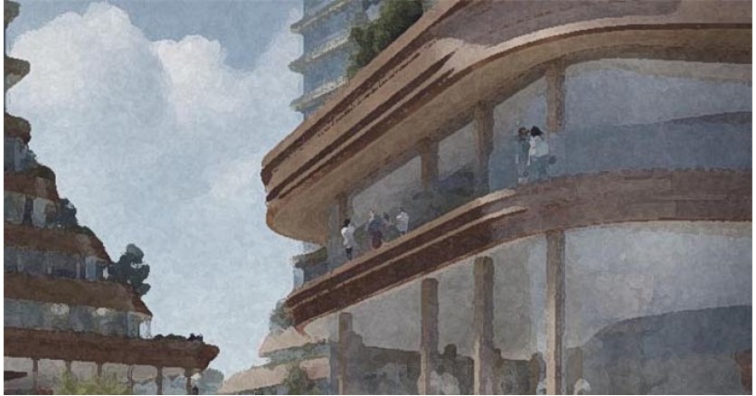 В Голландии построят самое большое здание из дерева c естественным светом