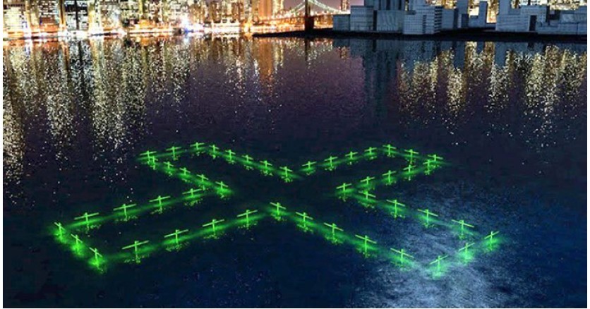 Светодиодная установка + POOL освещает проблемы экологии Светодиодная установка + POOL освещает проблемы экологии