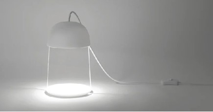 Лампа Ilsangisang: прозрачный дизайн и иллюзия парения
