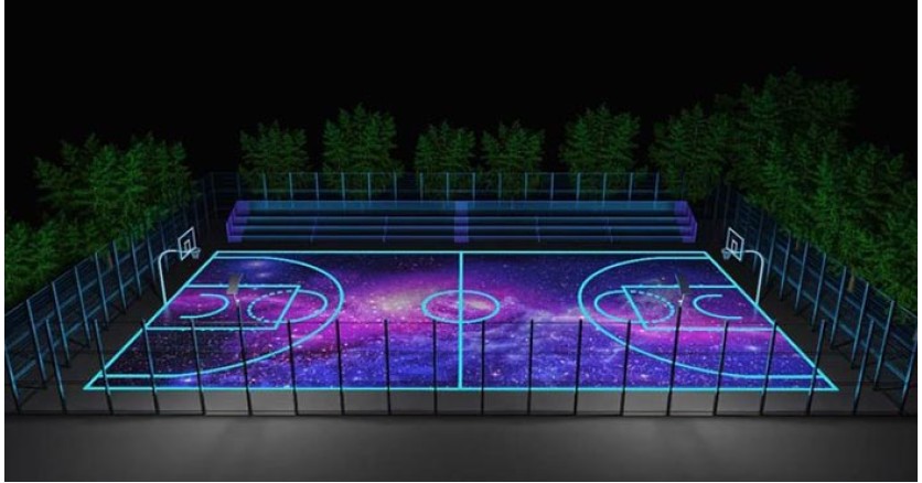 Космический свет прольется на баскетбольную площадку Украины Космический свет прольется на баскетбольную площадку Украины