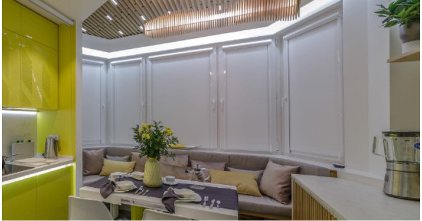 Светодиодная лента в функциональной кухне-мастерской &laquo;Квартирного вопроса&raquo;