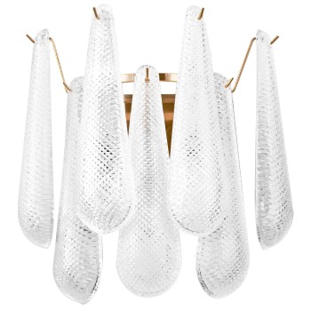 Бра 2х6W(led) E14, золото Retro II