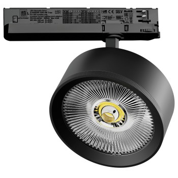 Светильник для трековой системы Quattro LED 35W с управлением TRIAC Alta Pro A5747TRIAC