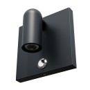 Бра 3W 277LM 3000K, черный Omega 200937