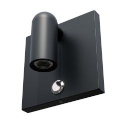 Бра 3W 277LM 3000K, черный Omega 200937