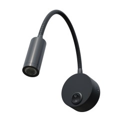 Бра 3W 155LM 4000K, черный Omega 200247