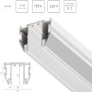 Трек для натяжного потолка PRO 220V, 2 метра Teta 505196