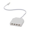 Адаптер для светильников 036ХХХ DC12В LED max 4x5Вт (0,5м кабель) Mobiled 036004