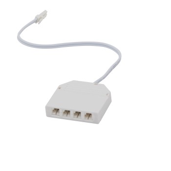 Адаптер для светильников 036ХХХ DC12В LED max 4x5Вт (0,5м кабель) Mobiled 036004
