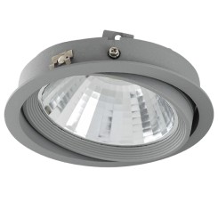 Светильник точечный встраиваемый декоративный под заменяемые галогенные или LED лампы Intero 111 217909