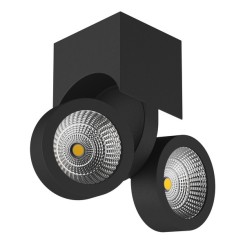 Светильник точечный накладной декоративный со встроенными светодиодами Snodo 055373