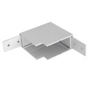 Соединитель PRO L-образный вертикальный Teta 505136-ALU