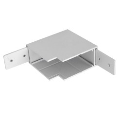 Соединитель PRO L-образный вертикальный Teta 505136-ALU