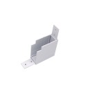 Соединитель PRO L-образный вертикальный Teta 505136-ALU