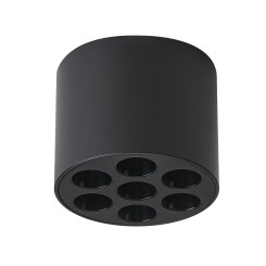 Светильник потолочный 6W 470LM 4000K, черный Guarda 080647