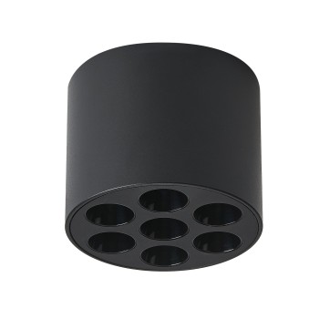 Светильник потолочный 6W 470LM 4000K, черный Guarda