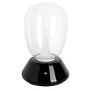 Настольная лампа диммируемая 10W 3000K прозрачный/черный Uovo III 807907