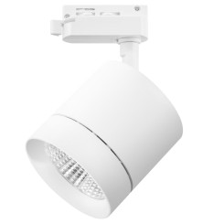 Светильник трековый для BARRA 220V 15W 3000K 30° белый Canno 301262