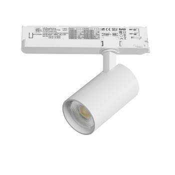 Светильник для трековой системы Quattro LED 15W с управлением TRIAC Alta Base A5136TRIAC