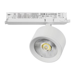 Светильник для трековой системы Quattro LED 15W с управлением DALI Alta Pro A5546DALI