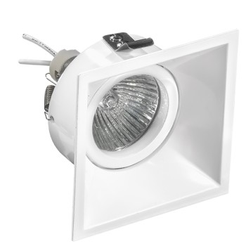 Светильник точечный встраиваемый декоративный под заменяемые галогенные или LED лампы Domino 214506