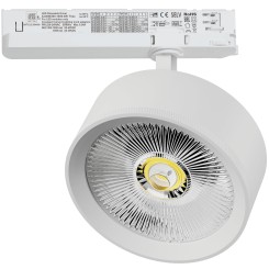 Светильник для трековой системы Quattro LED 35W с управлением TRIAC Alta Pro A5746TRIAC