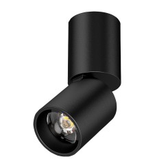 Светильник светодиодный настенно-потолочный 5W 250Lm 38G 3000/4000/6000K, черный Volta CCT 227007