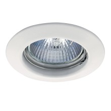 Светильник точечный встраиваемый декоративный под заменяемые галогенные или LED лампы 011010