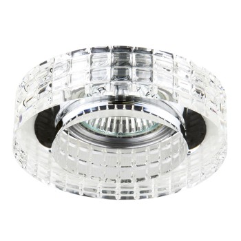 Светильник точечный встраиваемый декоративный под заменяемые галогенные или LED лампы Faceto 006350