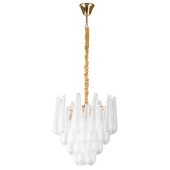 Люстра подвесная 8х6W(led) Е14, золото Retro II 799082