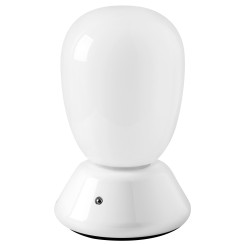 Настольная лампа диммируемая 10W 3000K матовый/белый Uovo III 807916