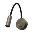 Бра 3W 277LM 3000K, бронза Omega 200431