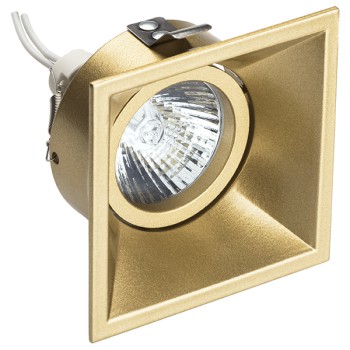 Светильник точечный встраиваемый декоративный под заменяемые галогенные или LED лампы Domino 214503