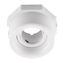 Рамка (светильник) скрытого монтажа лампочек и LED модулей MR16 в натяжной потолок Anello 112000