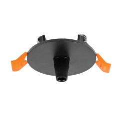 Чаша потолочная встраиваемая &Oslash;60 д/подвода питания 510117 на 48В  черная Due Hermes 510007