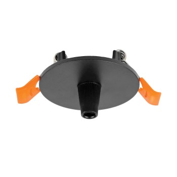 Чаша потолочная встраиваемая &Oslash;60 д/подвода питания 510117 на 48В  черная Due Hermes 510007