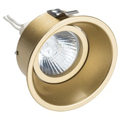 Светильник точечный встраиваемый декоративный под заменяемые галогенные или LED лампы Domino 214603