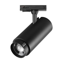Светильник светодиодный трековый профессиональный с выбором мощности, цветовой температуры и угла освещения д/трековых систем BARRA Fuoco P+CCT 218017