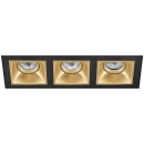 Комплект из светильников и рамки DOMINO Domino D537030303