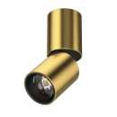 Светильник светодиодный настенно-потолочный 5W 250Lm 38G 3000/4000/6000K, золото Volta CCT 227003