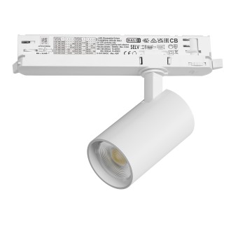 Светильник для трековой системы Quattro LED 15W с управлением DALI Alta Base A5146DALI