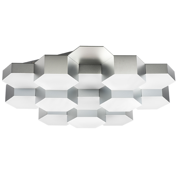 Люстра потол FAVO LED-80W 3840LM Silver 4000K 750164 750164
